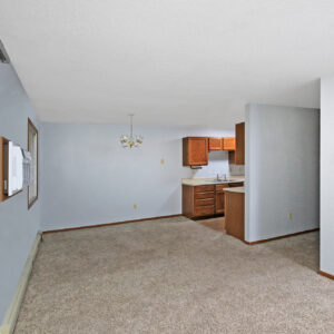 Living Room & Dining Area