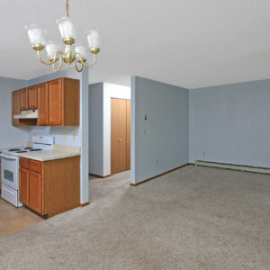 Living Room & Dining Area