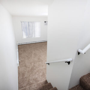 Stairway into Living Room