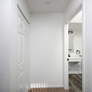 Bathroom & Laundry Closet