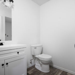 Lower Level Bathroom & Laundry