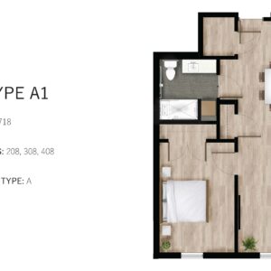 Skyridge Flats Unit Types A1